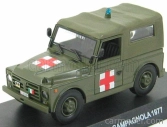 Edicola Fiat Nuova Campagnola Carabinieri Ambulanza 1977 1:43 Vojenská Zelená