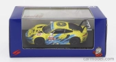 Spark-model Porsche 911 991 Rsr-19 4.2l Team Dempsey Proton Racing N 88 24h Le Mans 2022 F.poordad - M.root - J.heylen 1:64 Žlutá Světle Modrá