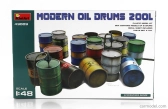 Miniart Accessories Modern Oil Drums 200l 1:48 /