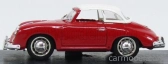 Brumm Porsche 356 Hard Top 1952 1:43 Červená Bílá
