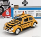 Motor-max Volkswagen Beetle Airport Follow Me Service Car 1968 1:24 Žlutá Černá