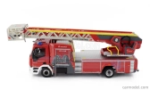 Eligor Iveco fiat Eurocargo Magirus Truck Ttl M32l-as Scala Otočný rebrík Sapeurs Pompiers 2012 1:43 červená biela