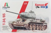 Italeri Kampfpanzer T-34/85 Vojenský tank Kórejská vojna 1944 1:35 /