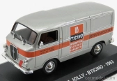 Edicola Lancia Jolly Van Bticino 1963 1:43 strieborná oranžová