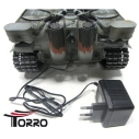 RC tank Tiger I 1:16 raná verze BB, šedá