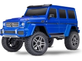 RC auto Traxxas TRX-4 Mercedes G500 1:10 s LED osvětlením TQi, modrá