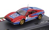 Edicola Ferrari 308 Gtb Gr.4 (night Version) N 3 Rally Montecarlo 1982 Jean Claude Andruet - Michele Petit Biche 1:43 Červená Modrá