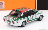 Ixo-models Fiat 131 Abarth Team Alitalia N 14 Rally Montecarlo 1981 Dario Cerrato - Luciano Guizzardi 1:43 Biela zelená červená