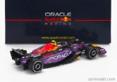 Spark-model Red bull F1  Rb19 Team Oracle Red Bull Racing N 11 3rd Las Vegas Usa Gp 2023 Sergio Perez 1:64 Fialová Žlutá Červená