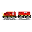 2Kids Toys Elektrický posunovací vlak červený