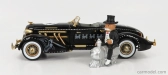 Autoworld Auburn 851 Speedster Open 1935 With Mr. Monopoly Figure 1:18 Černé Zlato
