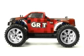 HiMOTO Monster EMXT GRIT 1:10 elektro RTR set 2,4 GHz (červené kostky) - Použitý