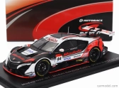 Spark-model Honda Nsx-gt Team Modulo Nakajima Racing N 64 Gt500 Trieda Super Gt 2021 Takuya Izawa - Hiroki Otsu 1:43 čierna biela červená
