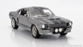 Greenlight Ford usa Mustang Shelby Gt500 1967 - Eleanor - Gone In Sixty Seconds 1:18 Grey Met Black