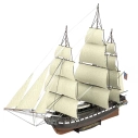 Ocelová stavebnice USS Constitution