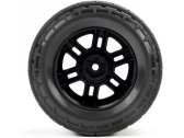 Pro-Line koleso 1:16 s pneumatikou Menace, disk Split Six čierny 12 mm (2): Arrma Mini Kraton