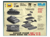 Zvezda Snap Kit – Panzer IV Ausf.H (1:100)