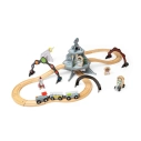 Bigjigs Rail Dřevěná vesmírná vláčkodráha