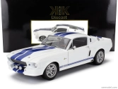 Kk-scale Ford usa Mustang Shelby Gt500 Eleanor Coupe 1967 1:12 White Blue