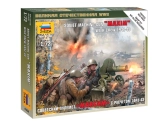 Zvezda figurky - sovětský kulomet Maxim s vojáky (1:72)