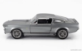 Kk-scale Ford usa Mustang Shelby Gt500 Eleanor Coupe 1967 1:12 Šedá Černá