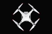 DJI Phantom 3/2 – vrtuľa (9450) (červené hroty)