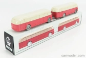 Officina-942 Fiat 666rn Bus Con Rimorchio Viberti Parigi 1946 1:76 Ružový krém