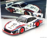 Werk83 Porsche 935/78 3.2l Turbo Moby Dick Team Martini Racing Porsche System N 43 24h Le Mans 1978 Rolf Stommelen - Manfred Schurti 1:18 Biela modrá červená