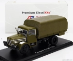 Premium classixxs Csepel D344 Truck Telonato 2-assi 1961 1:43 Vojenská zelená