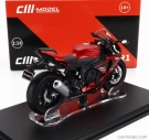 Cm-models Yamaha Yzf-r1 2022 1:18 Červená Černá