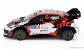 Ixo-models Toyota Yaris Gr Rally1 Team Toyota Gazoo Racing Wrt N 69 Rally Finland 2024 Kalle Rovanpera - Jonne Halttunen 1:18 Čierna biela červená