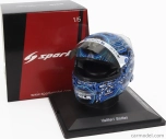 Spark-model Bell helmet F1  Casco Helmet Alfa Romeo C43 Team Stake N 77 Australian Gp 2023 Valtteri Bottas 1:5 2 Tóny Modré Černé