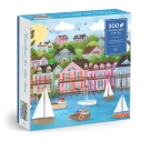 Galison Puzzle Přístav u moře Joy Laforme 300 dílků