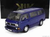 Volkswagen T3 Multivan Minibus v mierke Kk (posledná edícia) 1992 1:18 Blue Met