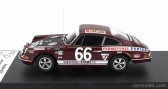 Trofeu Porsche 911t Team Egreteaud N 66 24h Le Mans 1969 J.egreteaud - R.lopez 1:43 Bordeaux Black