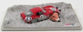Najlepší model Alfa romeo Tz2 N 43 24h Le Mans 1965 (s obrázkom) Zeccoli - Rosinski 1:43 Red