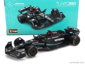 Bburago Mercedes gp F1 W14 Team Mercedes-amg Petronas F1 N 63 1:43, černá