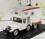 Autocult Jeep Cj5 Universal Camper Usa 1969 1:43 Bílá Červená