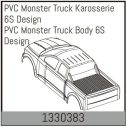 PVC Monster Truck Body 6S Design