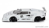 Mini-gt Lamborghini Countach N 41 Jdm Style Lb Works Auto Salon Tokyo Lhd 2024 1:64 Biela