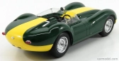 Matrix modely v mierke 1:18 Jaguar Lister 1958 Zeleno-žltá