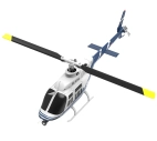 RC vrtulník Jet Ranger C138, modrá