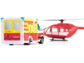 SIKU Super – Ambulancia s vrtuľníkom 1:87