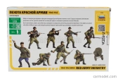 Zvezda Figúrky Pechota Červenej armády Wwii 1940-1942 - Ruská armáda - Vojenské 1:35 /