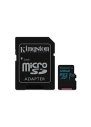Kingston Canvas Go! MicroSDXC 128GB UHS-I U3   SD adaptér