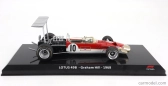 Edicola Lotus F1  Type 49b N 10 World Champion Season 1968 Graham Hill - Con Vetrina - With Showcase 1:24 Červená Bílá Zlatá