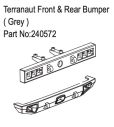 HBP240572 - Terranaut Front & Rear Bumper ( Grey )