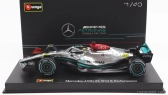 Bburago Mercedes gp F1 W13e Team Mercedes-amg Petronas F1 N 44 1:43, stříbrná