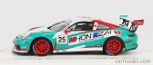 Spark-model Porsche 911 991 Gt3 Cup N 25 Porsche Carrera Cup Japan Pro-am Champion 2021 Kiyoshi Uchiyama 1:43 Light Blue White