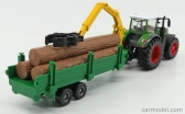 Bburago Fendt Vario 1000 Traktor s přepravníkem dřeva 2016 1:50, zelená